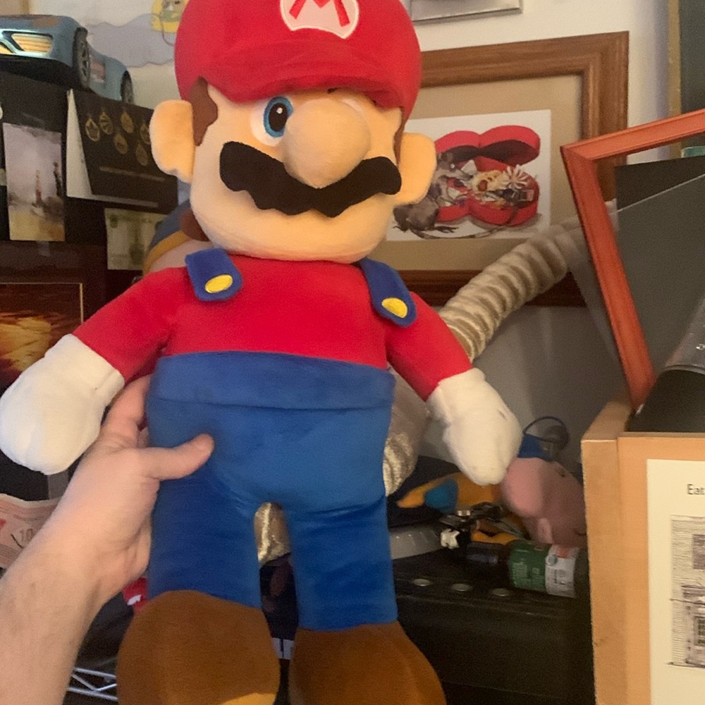 Large Official Super Mario Stuffed Doll
